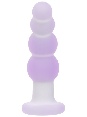 CalExotics Lavender Haze Beaded Curved Anal Probe