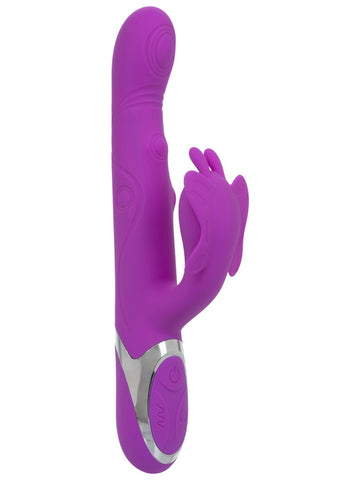 Enchanted Throbbing Butterfly Rabbit Vibrator by CalExotics