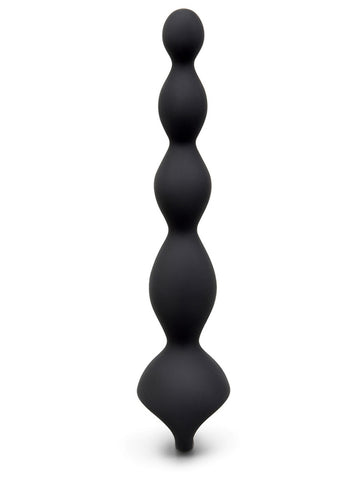 b-Vibe 6.5 Inch Vibing Tapered Silicone Anal Beads