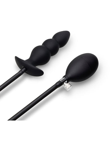 b-Vibe Beaded Silicone Inflatable Anal Plugs