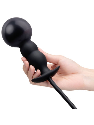 b-Vibe Beaded Silicone Inflatable Anal Plugs
