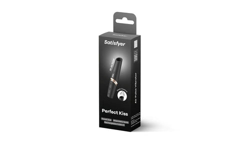 Satisfyer Perfect Kiss Mini Air Wave Clitoral Massager - Clit Ticklers and Pulsators