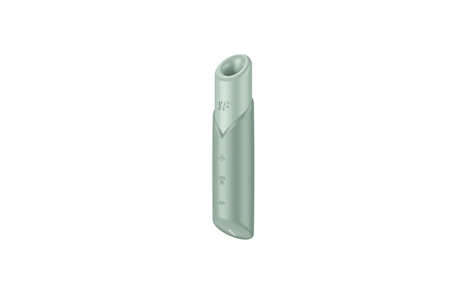 Satisfyer Naughty Kiss Rechargeable Air Pulse Clitoral Massager - Clit Ticklers and Pulsators