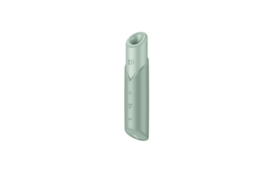Satisfyer Naughty Kiss Rechargeable Air Pulse Clitoral Massager - Clit Ticklers and Pulsators