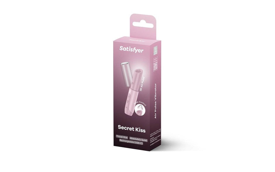Satisfyer Secret Kiss Air Wave Multi Function Clitoral Vibrator - Clit Ticklers and Pulsators