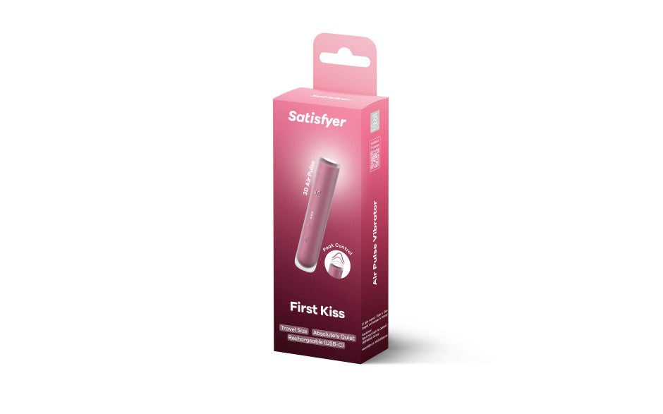 Satisfyer First Kiss Multi Functions Vibrating Clitoral Vibrator - Clit Ticklers and Pulsators