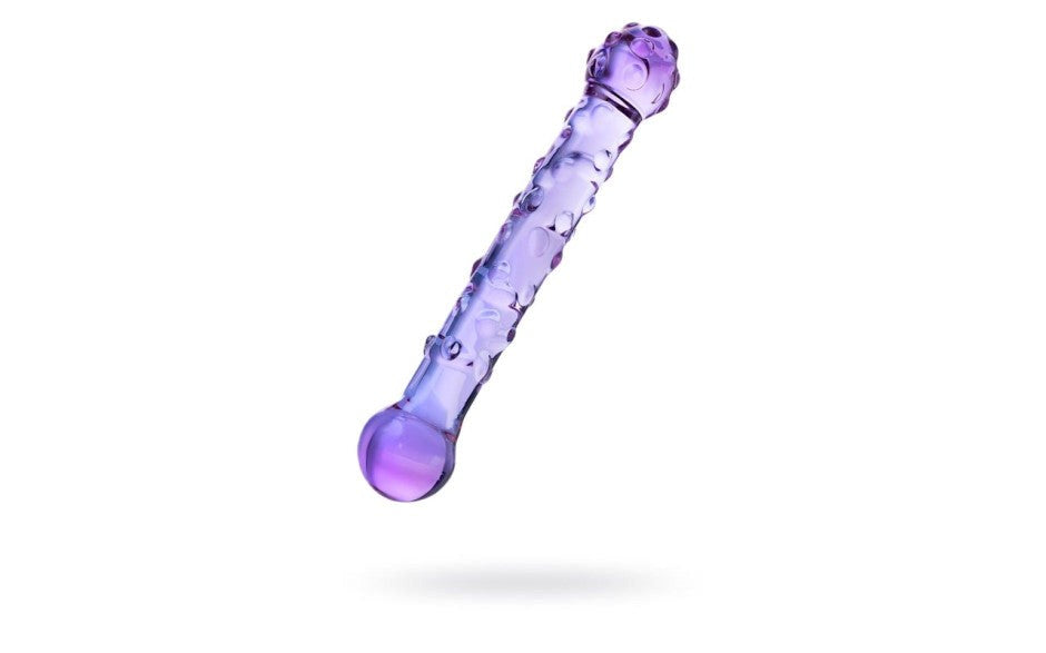 Sexus Dual Ender Glass Dildo Duo 19.6cm Pink - - Glass Sex Toys