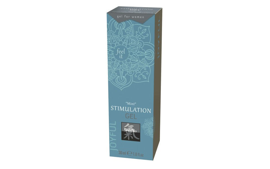 Shiatsu Clitoral Stimulation Gel Mint 30ml - Massage Oils and Lubricants