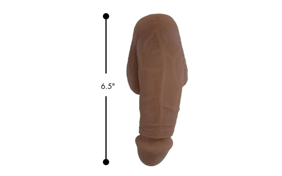 Strap U Large Bulge Soft Packer Realistic Dildo Medium Tone - Realistic Dildos