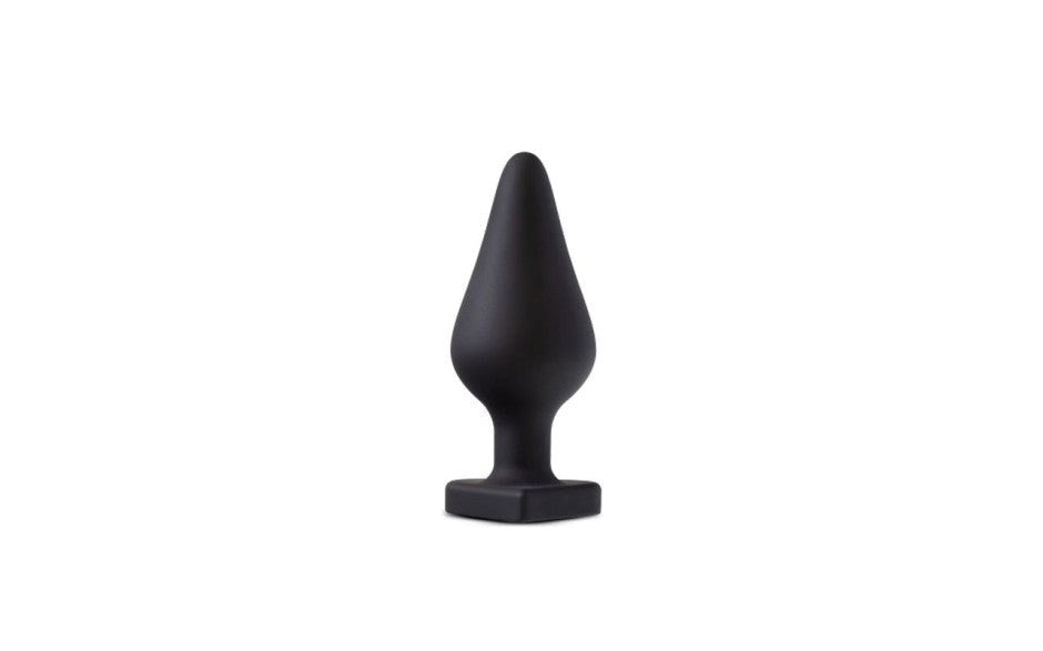 Temptasia Spank Me Silicone Butt Plug Black - Butt Plugs