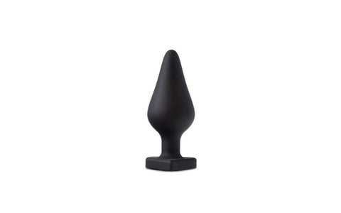 Temptasia Spank Me Silicone Butt Plug Black - Butt Plugs