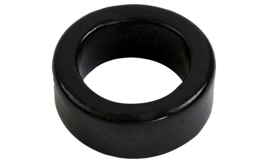Titanmen Extra Thick Stretchy Cock Ring Black - Stretchy Cock Rings