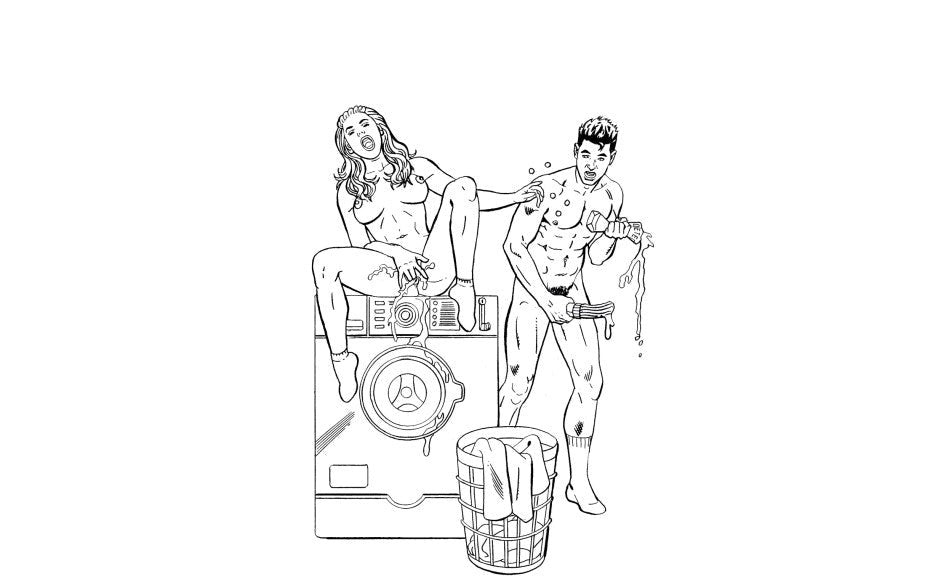 Wood Rocket Orgasms Everywhere Adult Colouring Book - Party Gifts and Novelties