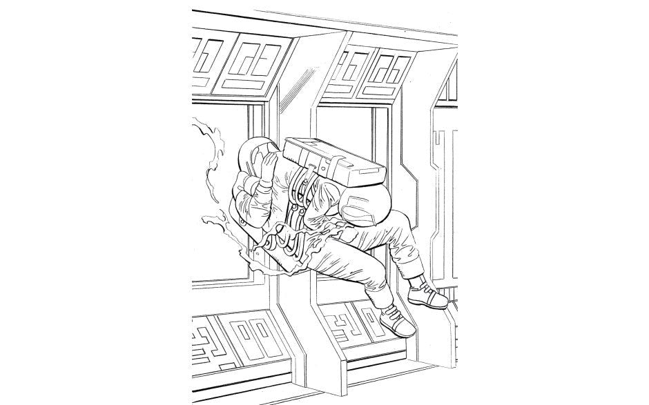 Wood Rocket Orgasms Everywhere Adult Colouring Book - Party Gifts and Novelties