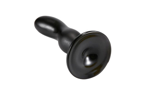 X Men Oval Head Butt Plug 20cm Black - Butt Plugs