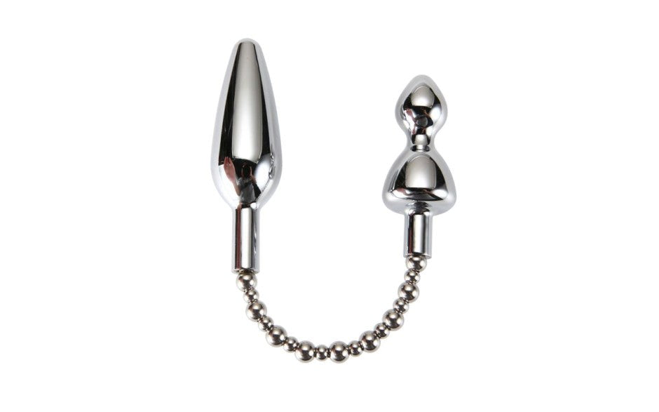 X Men Silver Bullet Double Metal Plug - - Butt Plugs