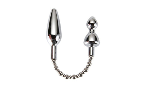 X Men Silver Bullet Double Metal Plug - Butt Plugs