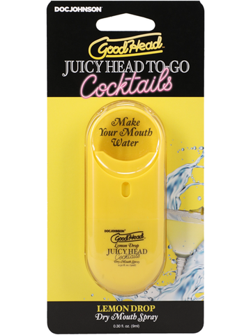 GoodHead Juicy Head Cocktails Dry Mouth Spray To-Go 9ml