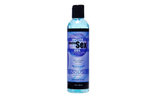 Zeus Incite Electrosex Gel 251ml - Water Based Lubes
