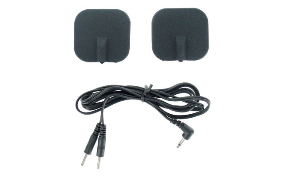 Zeus Deluxe Black Electro Pads 2 Pack - Electro Sex