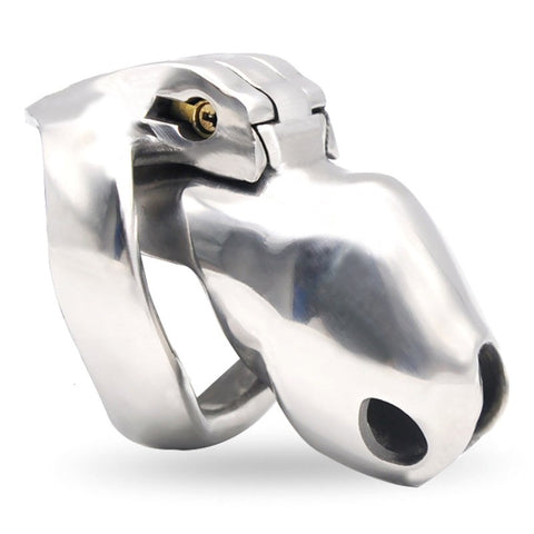 BDStyle Stainless Steel Male Metal Chastity Cage HTV3 Small - Male Chastity