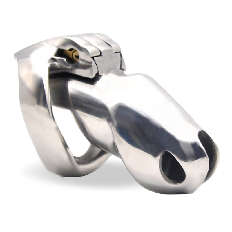 BDStyle Stainless Male Metal Chastity Cage HTV3 Large - - Male Chastity