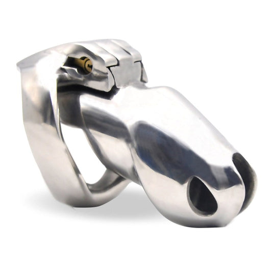 BDStyle Stainless Male Metal Chastity Cock Cage HTV3 XL - Male Chastity