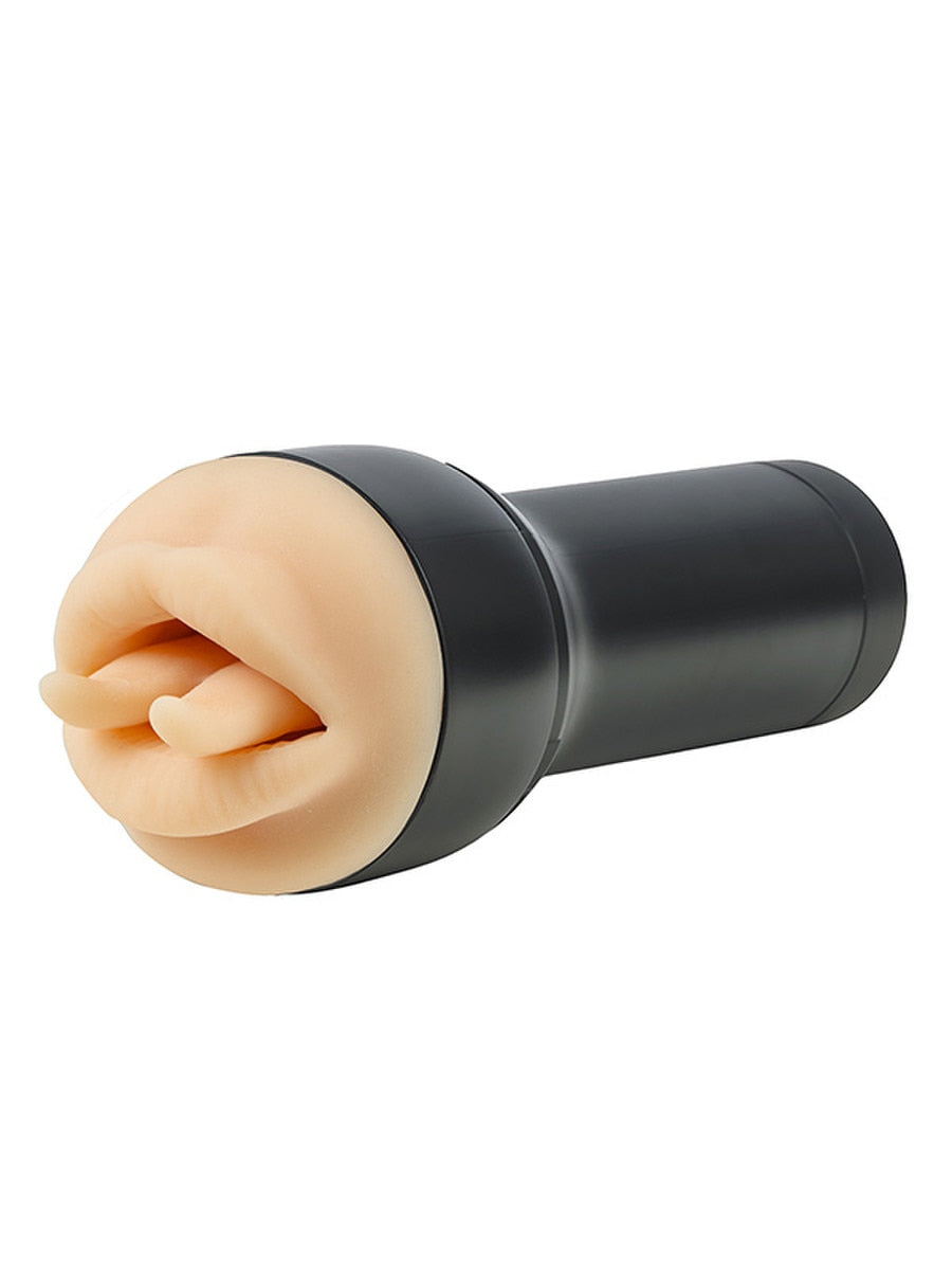 KIIROO Feel Leigh Raven Split Tongue Stars Male Stroker - Masturbators and Strokers