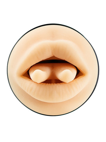 KIIROO Feel Leigh Raven Split Tongue Stars Male Stroker - Masturbators and Strokers