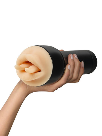 KIIROO Feel Leigh Raven Split Tongue Stars Male Stroker - Masturbators and Strokers