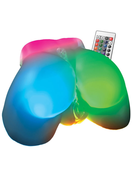 PDX Elite Go-Go Booty LED Mega Mens Masturbator - Masturbators and Strokers
