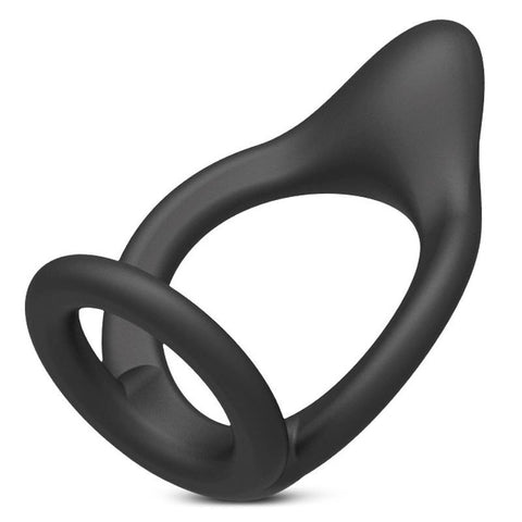 BDStyle Sex Delay Silicone Dual Cock Ring - Stretchy Cock Rings
