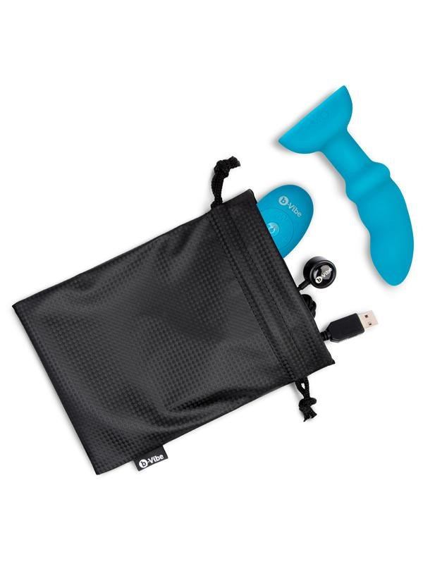 B Vibe Remote Control Rimming P Spot Vibrating Anal Plug - - Prostate Toys