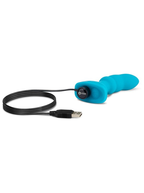 B Vibe Remote Control Rimming P Spot Vibrating Anal Plug - - Prostate Toys