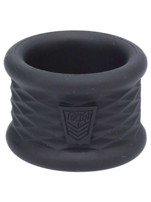 Doc Johnson Fort Troff Stretch Flex Trainers Cock Ring Black - Stretchy Cock Rings