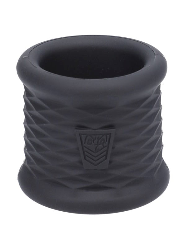 Doc Johnson Fort Troff Stretch Flex Trainers Cock Ring Black - Stretchy Cock Rings