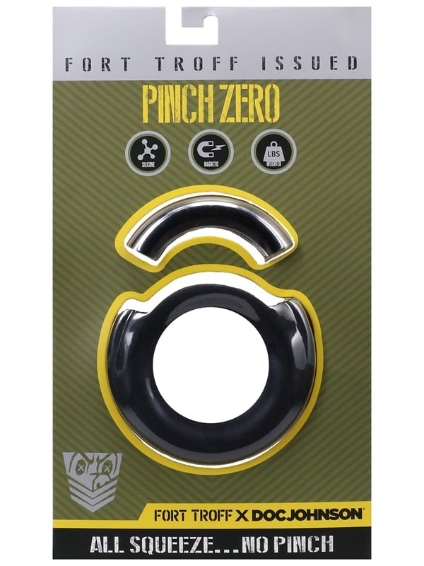 Doc Johnson Fort Troff Pinch Zero Erection Enhancer Ring - Stretchy Cock Rings