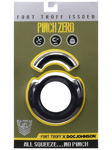 Doc Johnson Fort Troff Pinch Zero Erection Enhancer Ring - Stretchy Cock Rings