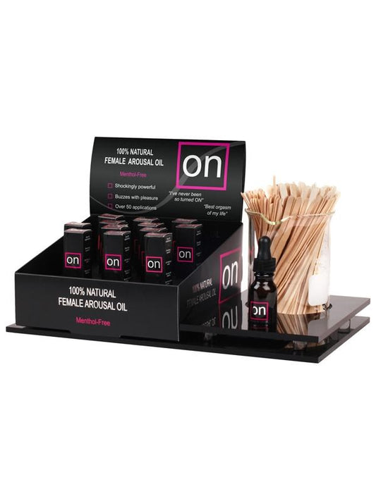 Sensuva On Original Arousal Oil 5ml Small Box 12 Piece Tester Display - Massage Oils and Lubricants