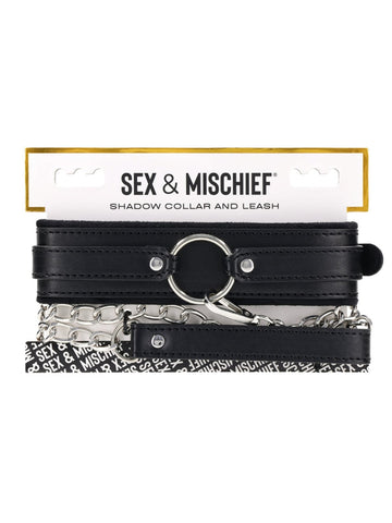 Sportsheets Sex and Mischief Shadow Collar and Leash
