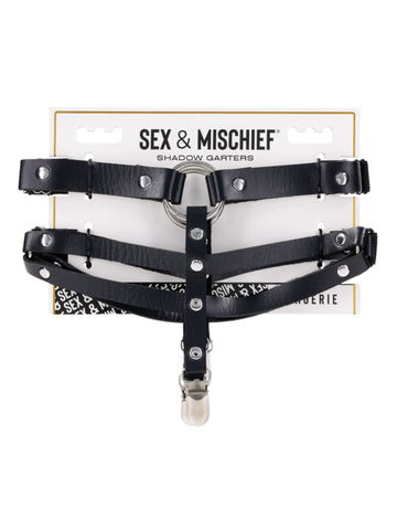 Sportsheets Sex and Mischief Shadow Bodnage Garters
