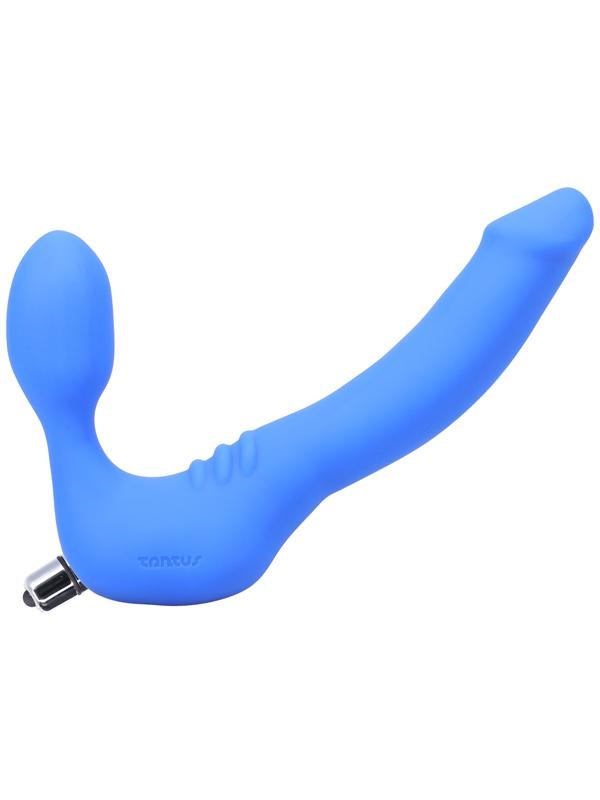 Tantus Strapless Slim Flexible Vibrating Double Ender Dildo - - Vibrating Dildos