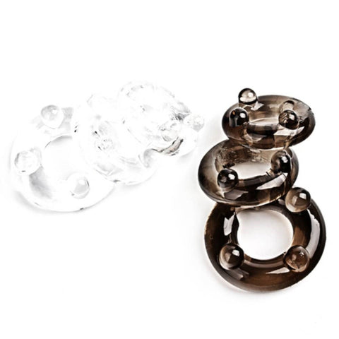 BDStyle Joker Erection Enhancer Mens Cock Rings Set - Cock Ring Sets