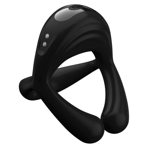 BDStyle Lust Vibration 10 Functions Tripe Cock Ring - Vibrating Cock Rings