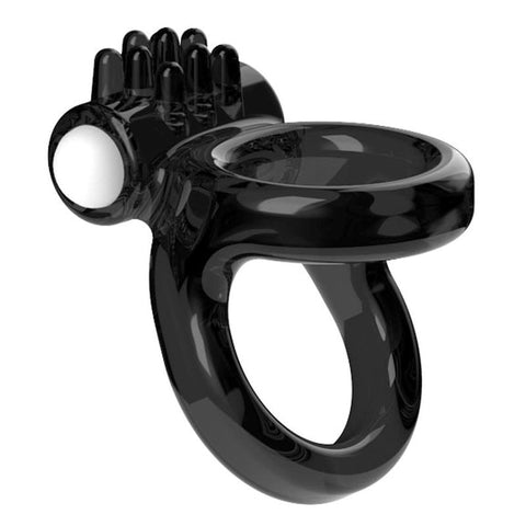 BDStyle Soft Lock Vibrating Penis Sleeve Ring - Vibrating Cock Rings