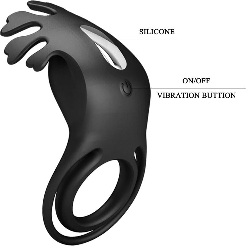 Pretty Love Ruben 7 Functions Vibrating Penis Ring - - Vibrating Cock Rings