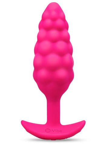 Bump Texture Vibrating Butt Plug by B-Vibe