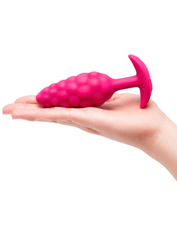Bump Texture Vibrating Butt Plug by B-Vibe
