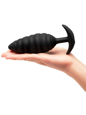 Twist Texture Vibrating Anal Plug by B-Vibe