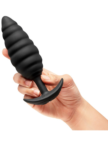 Twist Texture Vibrating Anal Plug by B-Vibe